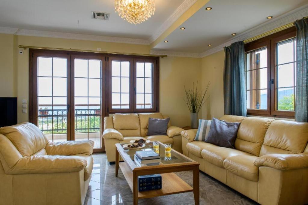 Olympus Pantheon Luxury Villas 렙토카리아 외부 사진