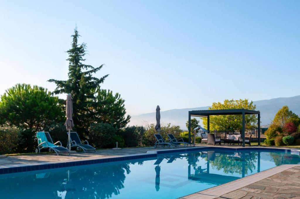 Olympus Pantheon Luxury Villas 렙토카리아 외부 사진