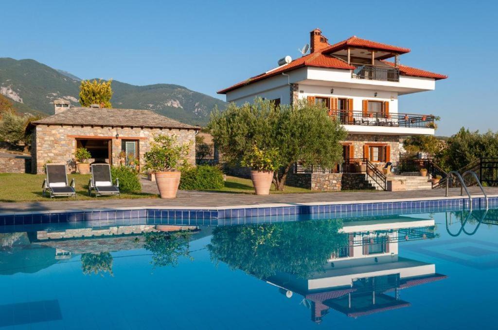 Olympus Pantheon Luxury Villas 렙토카리아 외부 사진