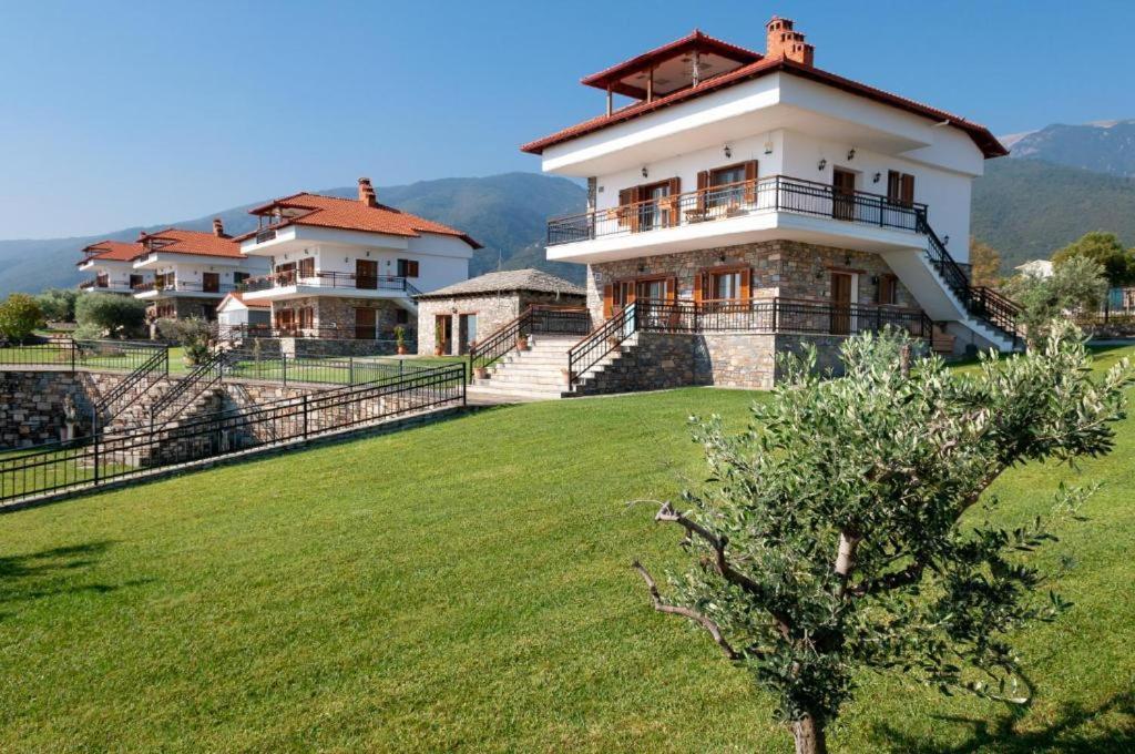 Olympus Pantheon Luxury Villas 렙토카리아 외부 사진