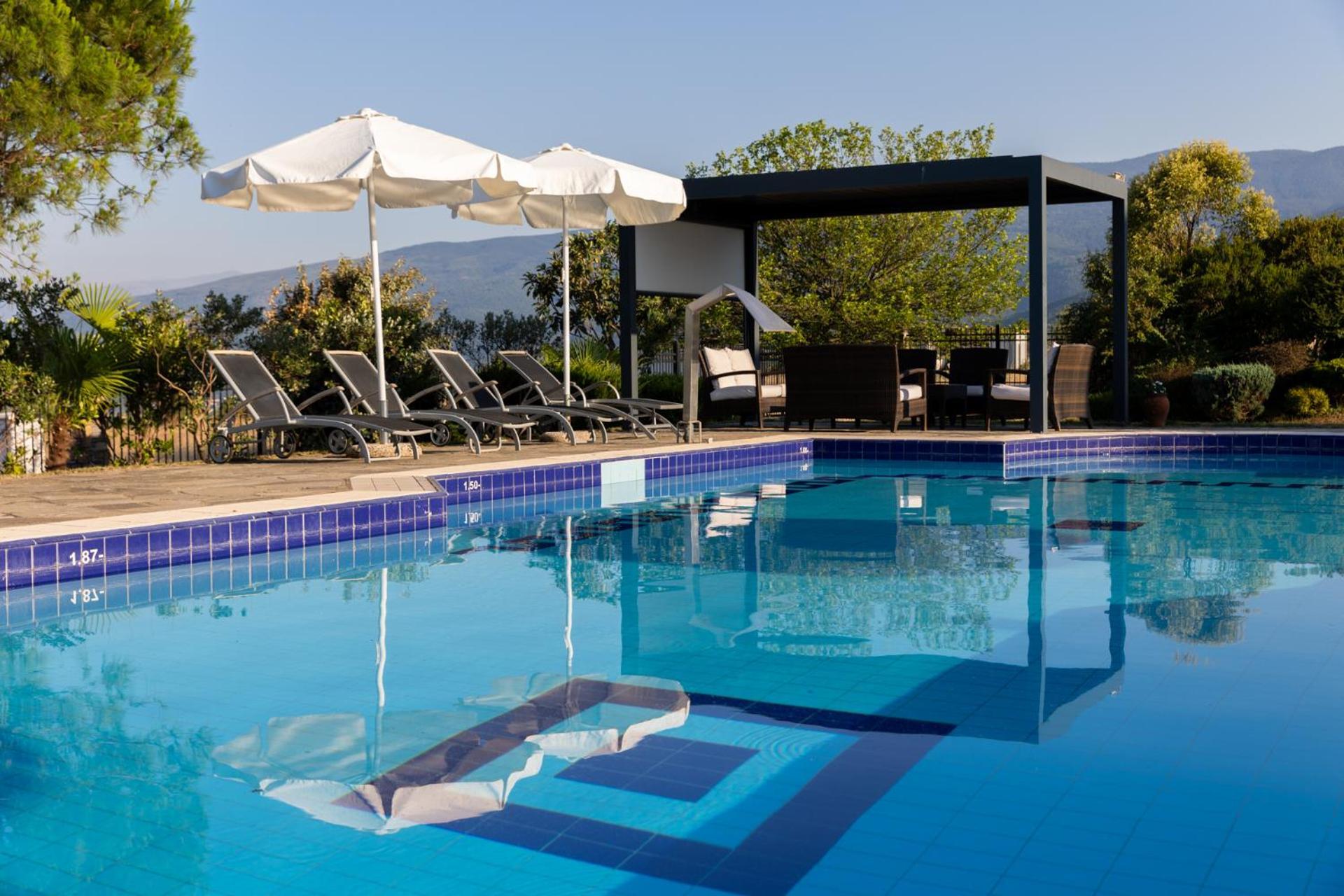 Olympus Pantheon Luxury Villas 렙토카리아 외부 사진