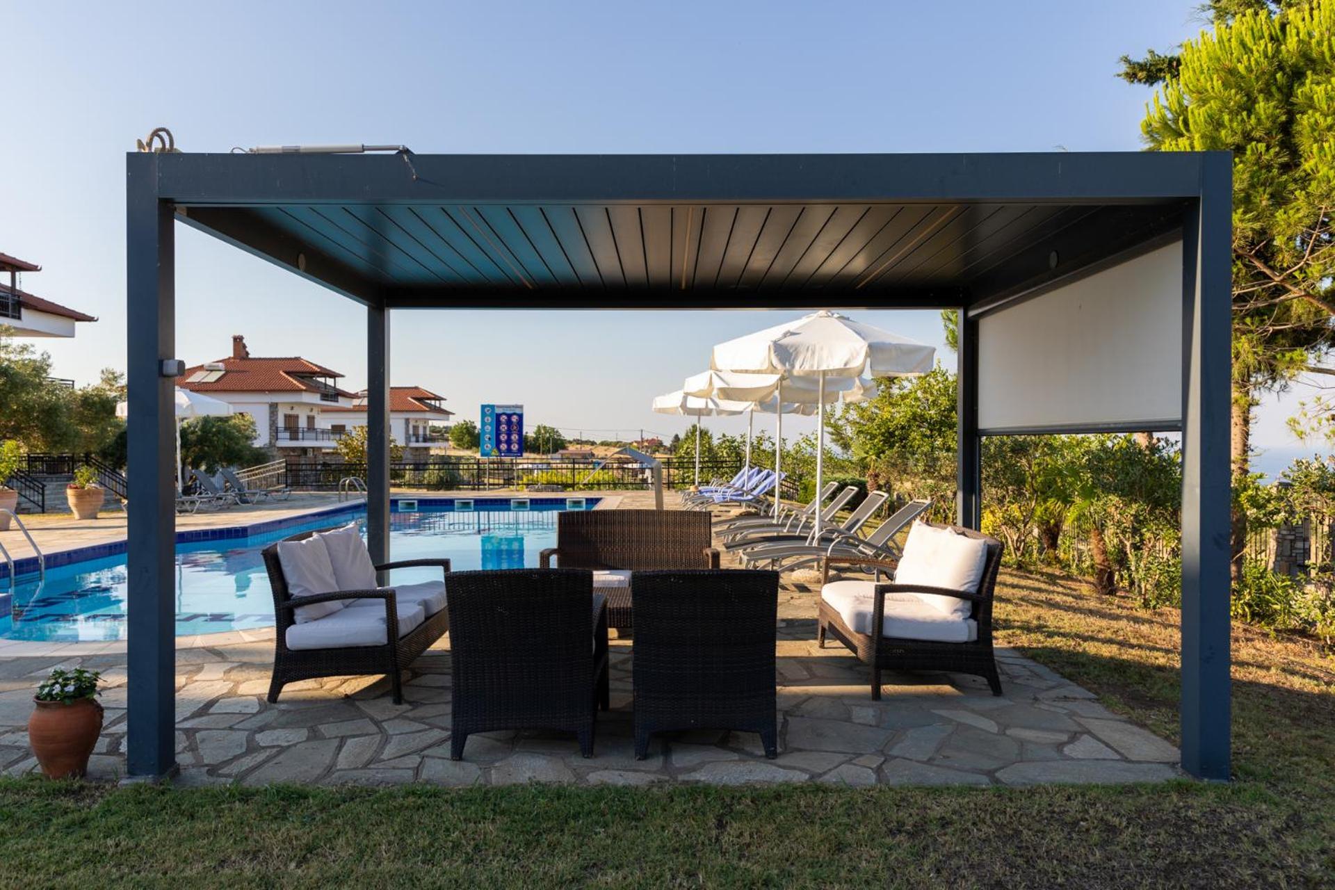 Olympus Pantheon Luxury Villas 렙토카리아 외부 사진